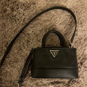 GUESS Cordelia mini satchel in Black